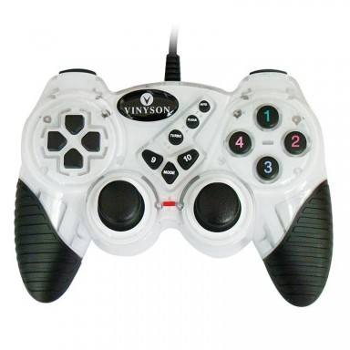 Gamepad USB, 2 stick-uri, vibratii